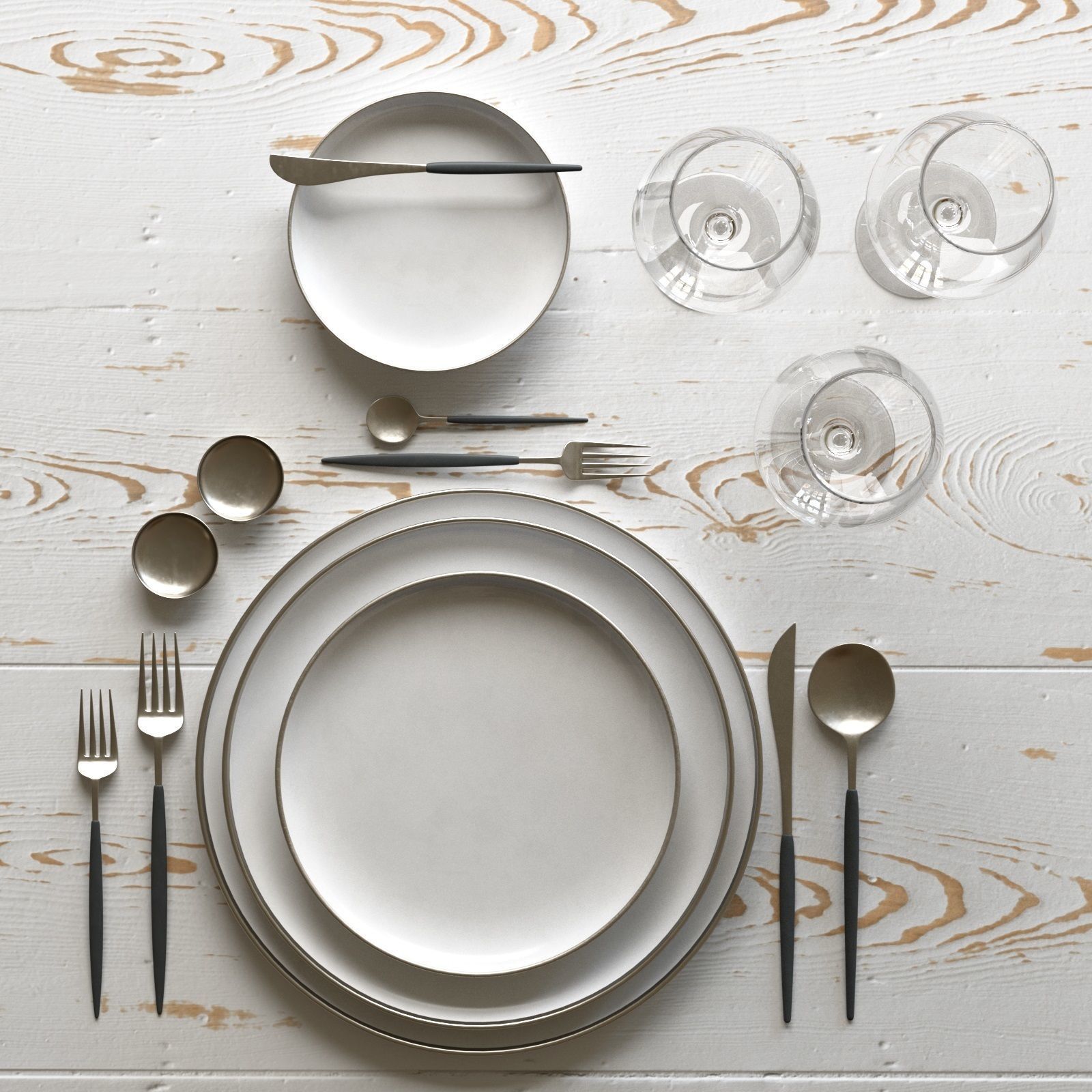 Table Setting Collection 3D model_25
