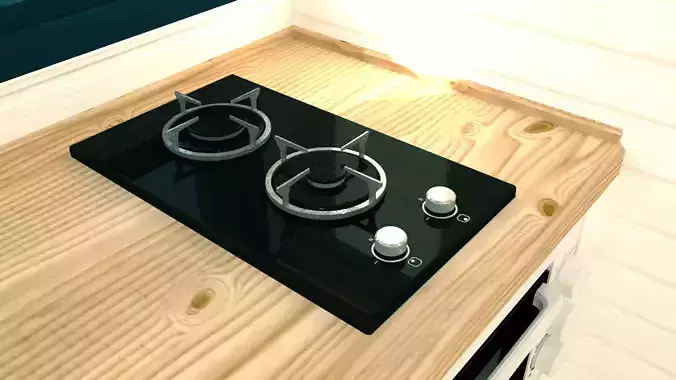 Kitchen Stove 3D model