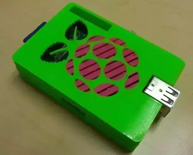 Raspberry Pi Case with GPIO - Two Color