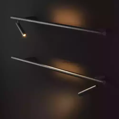 Backlight K wall mounted lamp 3D model