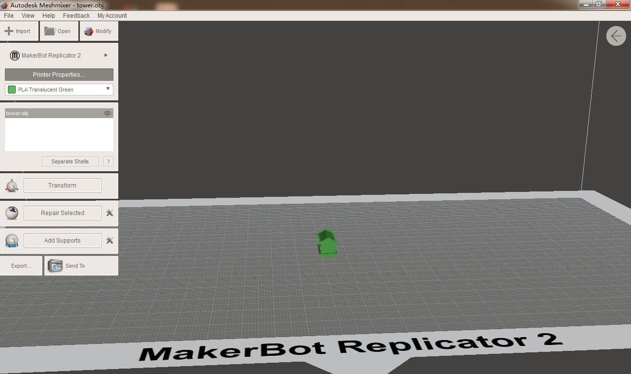 Chinese historic building 3D print model_3