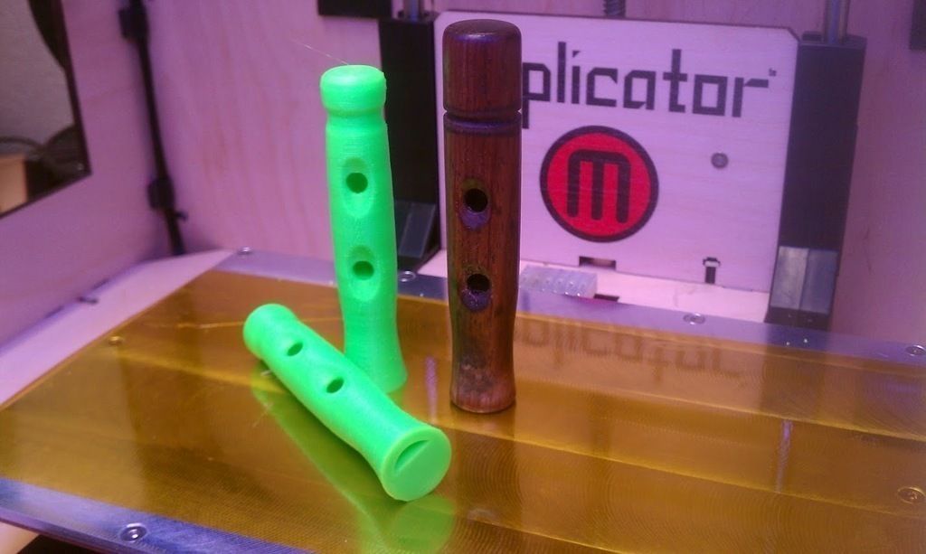 Teal Pintail Duck Whistle  Free 3D print model_1