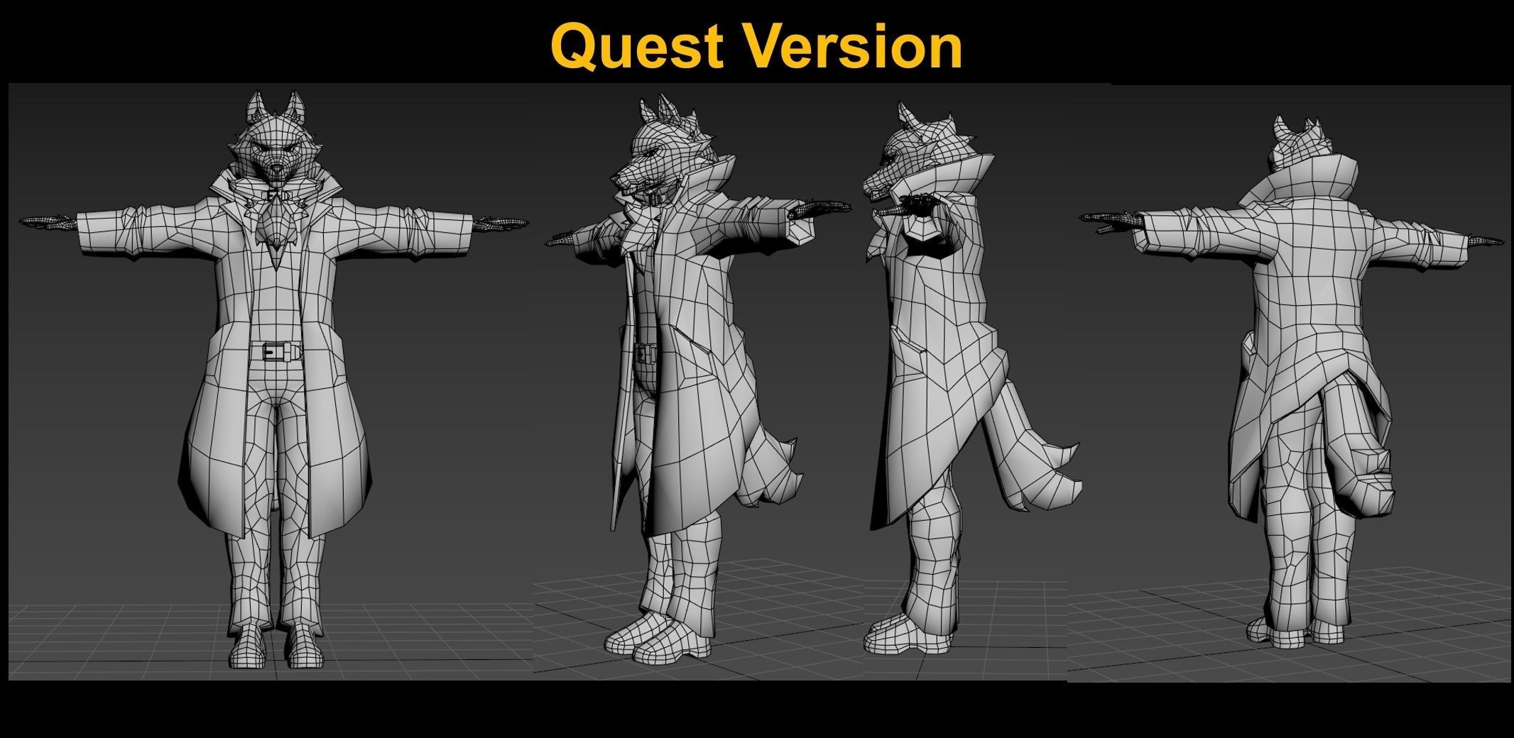 Shirou Oogami Brand New Animal 3D model_6