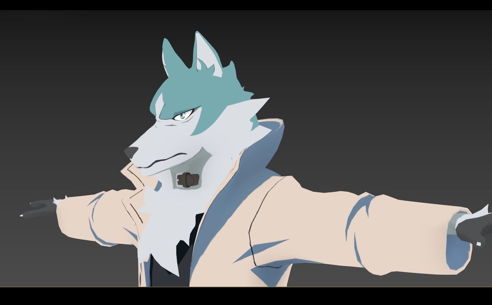 Shirou Oogami Brand New Animal 3D model_9