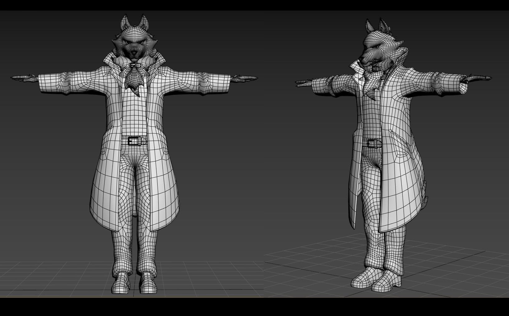 Shirou Oogami Brand New Animal 3D model_4