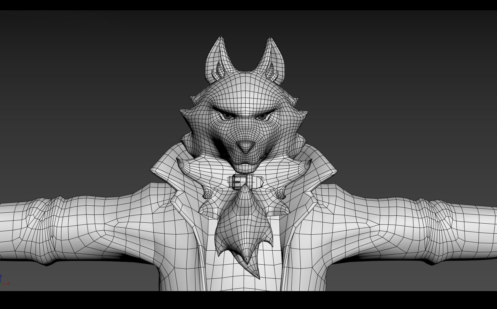 Shirou Oogami Brand New Animal 3D model_8