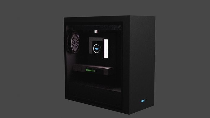 Computer Case Basic  Free 3D model