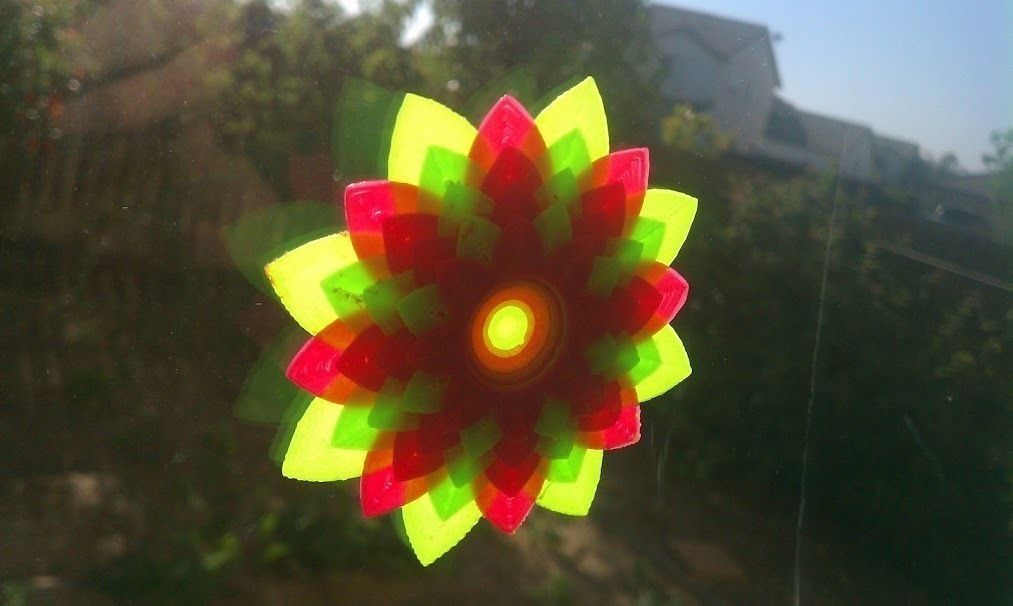 Lotus Flower Free 3D print model_3