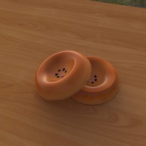 Samarkand Bread 3D model