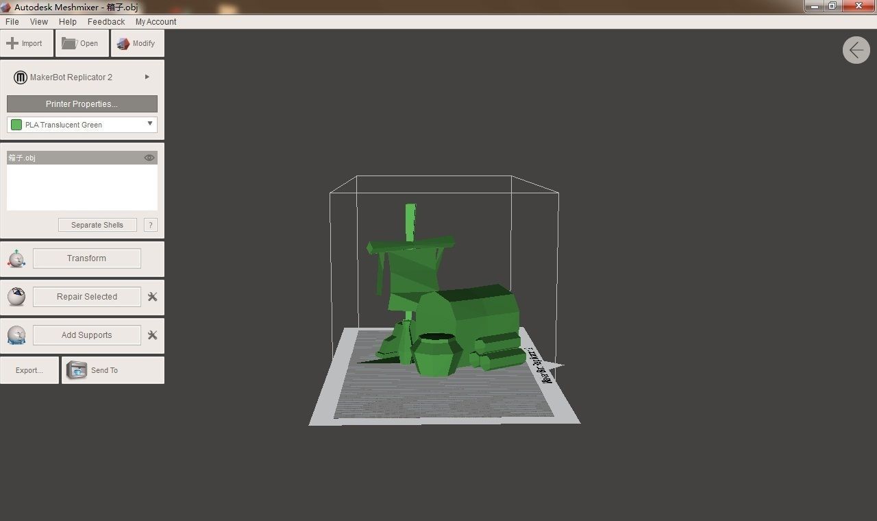 Escort items 3D print model_4