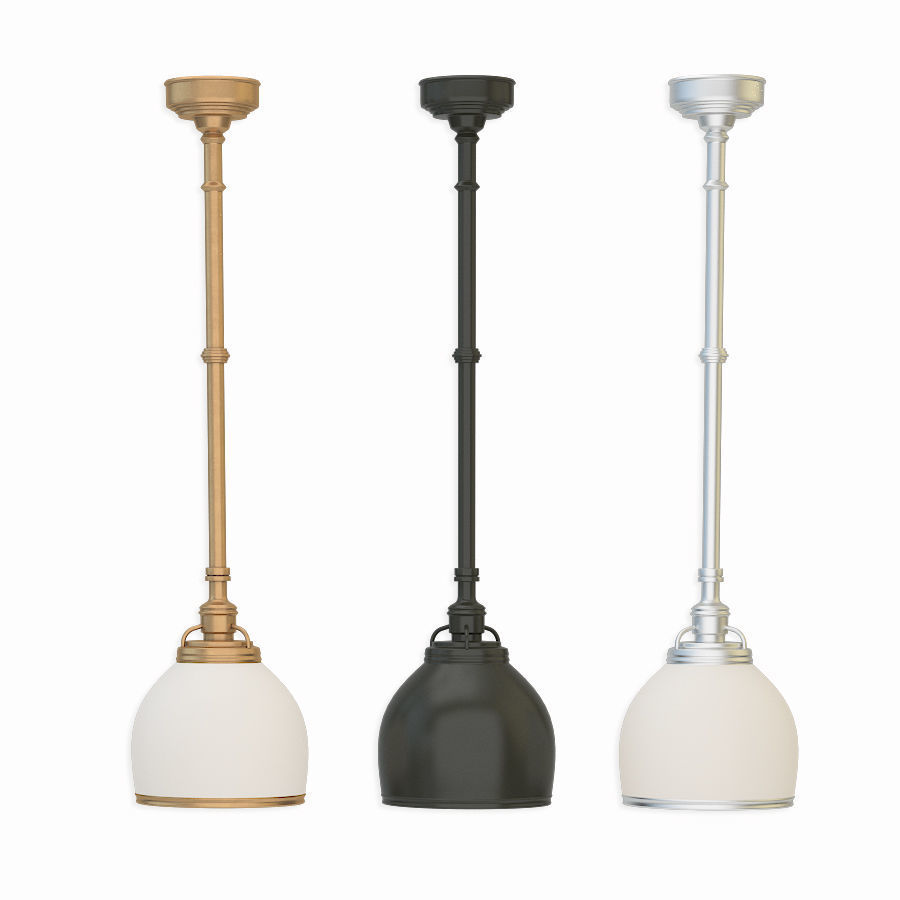 Sloane Single Pendant by Circa 3D model_1