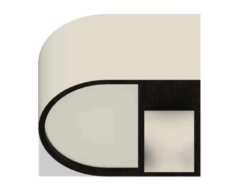 Modern cat house 3D model_3