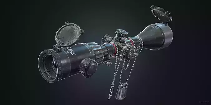 Sniper Scope - Game Ready