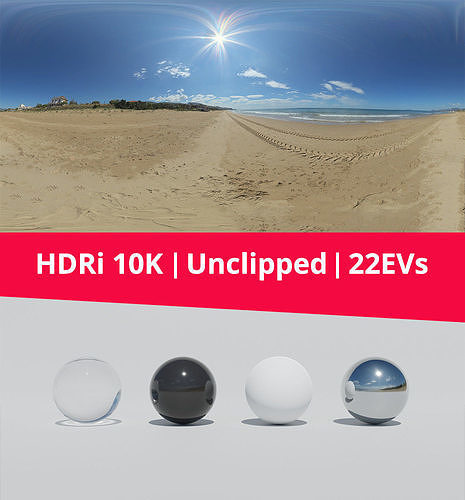 HDRi - Sea and Sun Texture