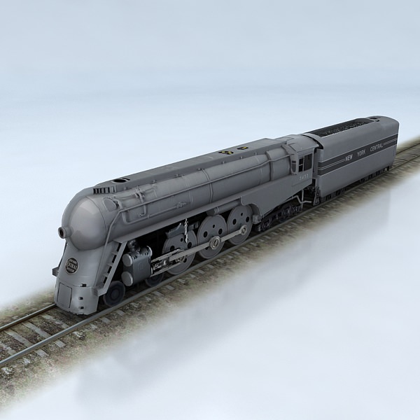 NYC Hudson Low-poly 3D model_1