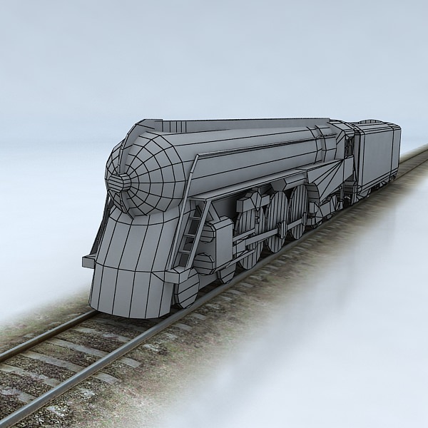 NYC Hudson Low-poly 3D model_3