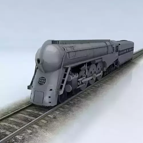 NYC Hudson Low-poly 3D model