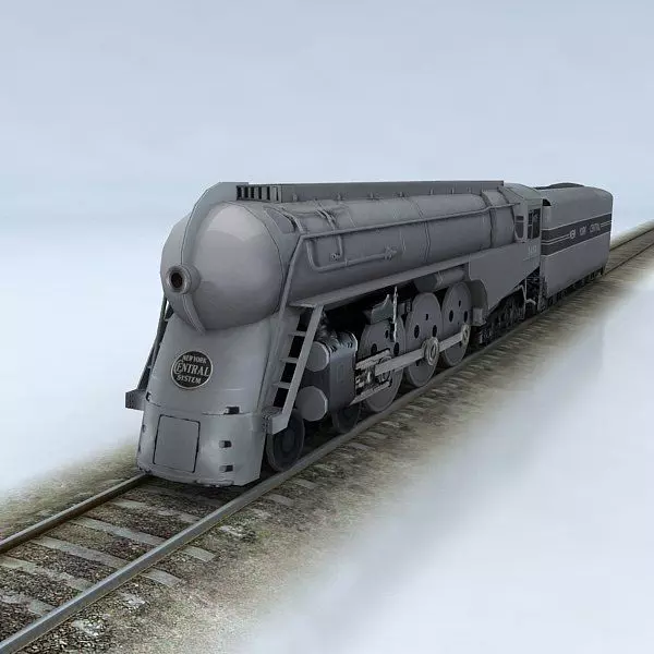 NYC Hudson Low-poly 3D model_0