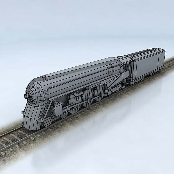 NYC Hudson Low-poly 3D model_5