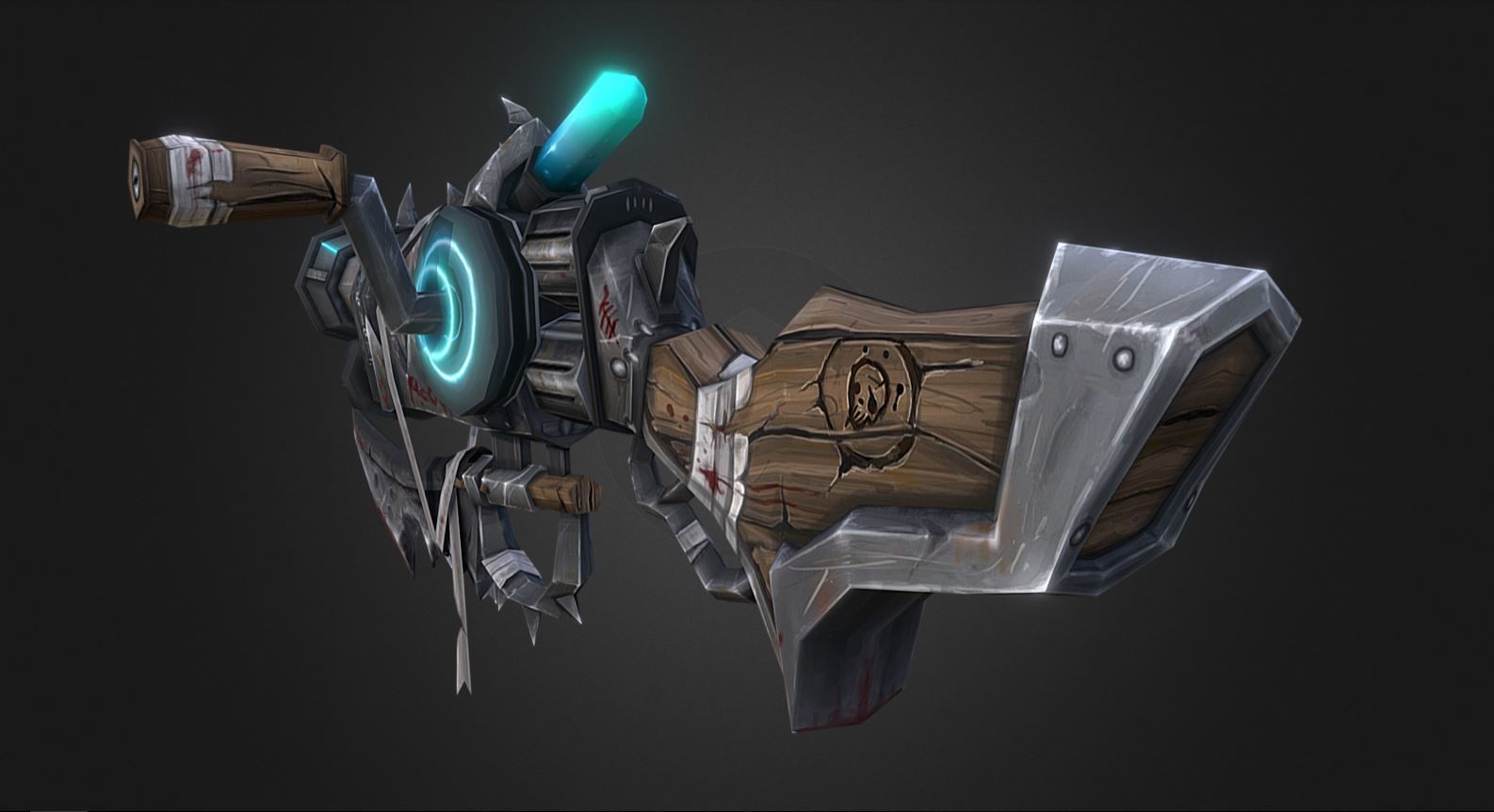 Prototype V2 - Game Ready Stylized Prop Low-poly 3D model_4