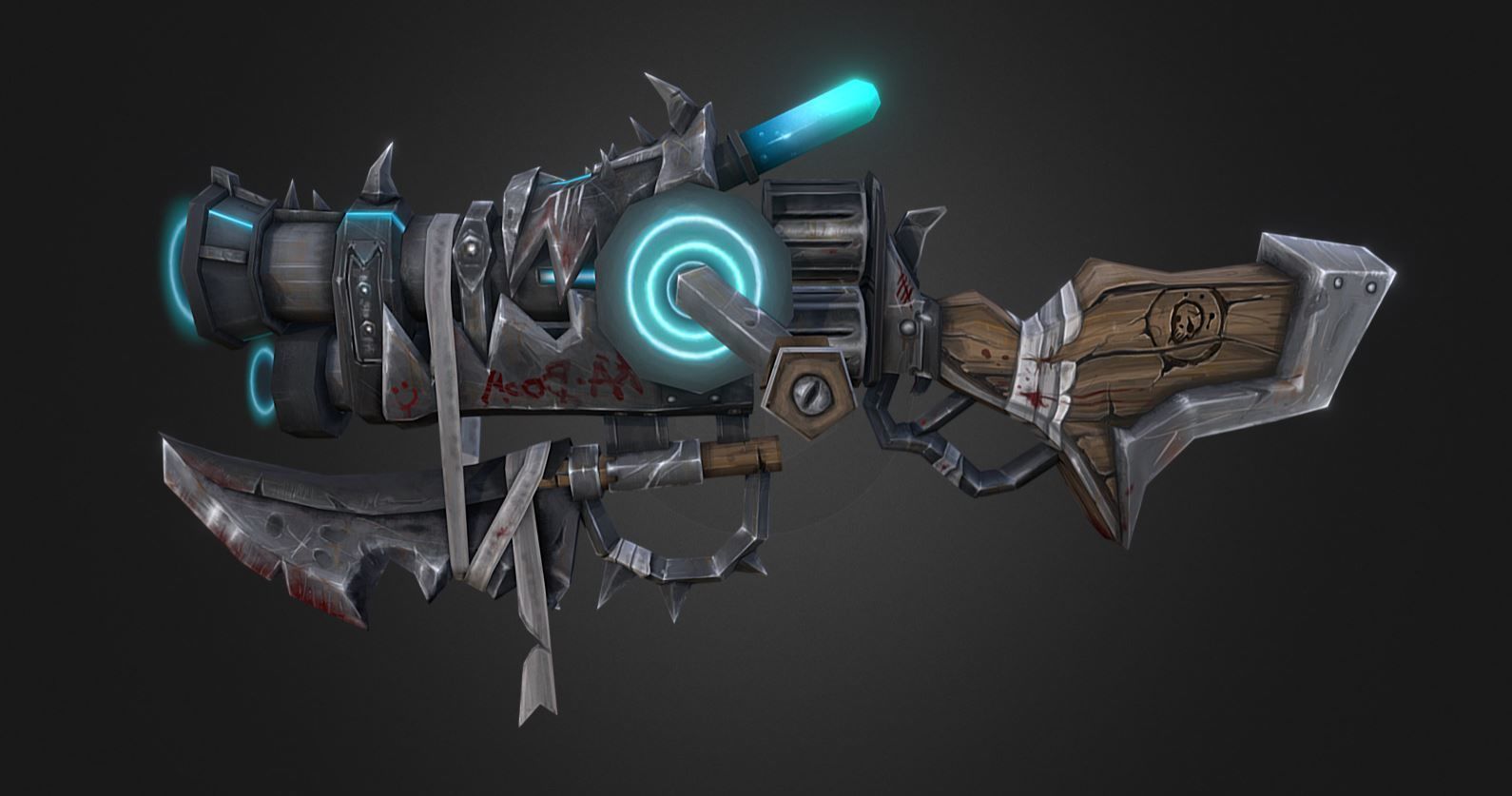 Prototype V2 - Game Ready Stylized Prop Low-poly 3D model_6