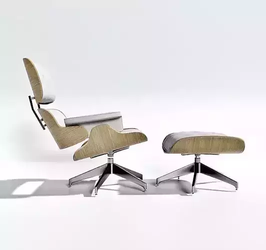 Eames Lounge Chair and Ottoman - style