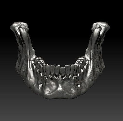  Jow Big Skull Pendant classic 3D print model