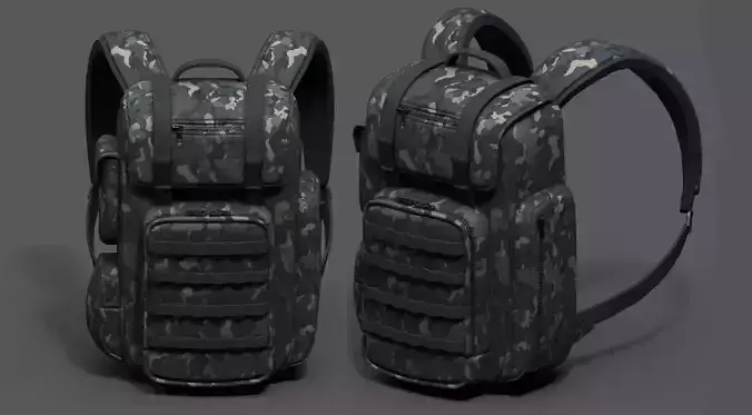 Backpack military bag baggage pockets product 