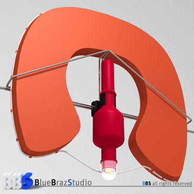 horseshoe lifebuoy 3D model_3