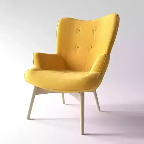 Iceberg armchair Maisons Du Monde 3D model