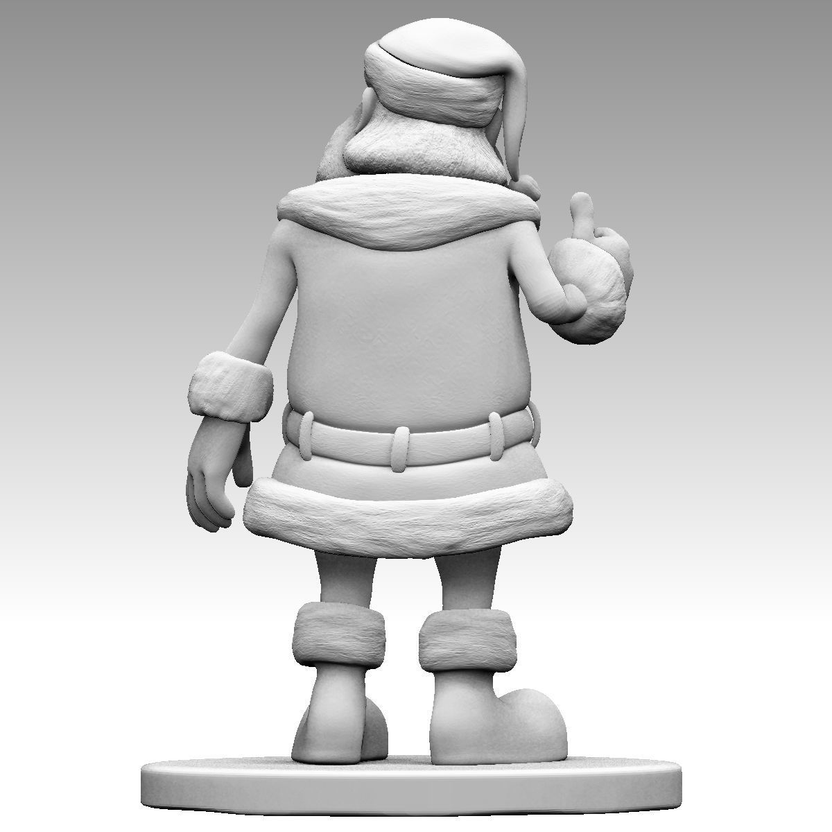 3D Print Santa Claus 3D print model_3