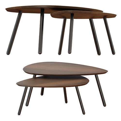 HENDRIX NESTING COFFEE TABLE 3D model