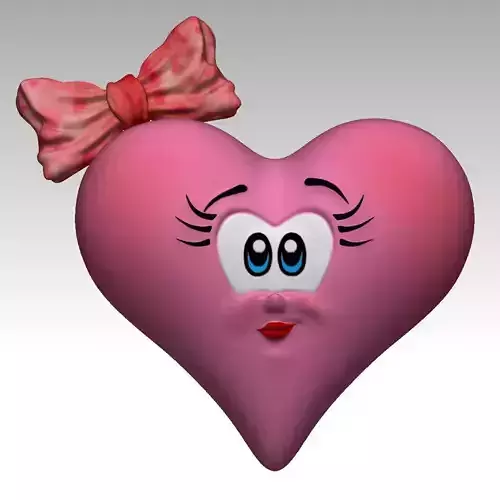 3D Print Cute Heart