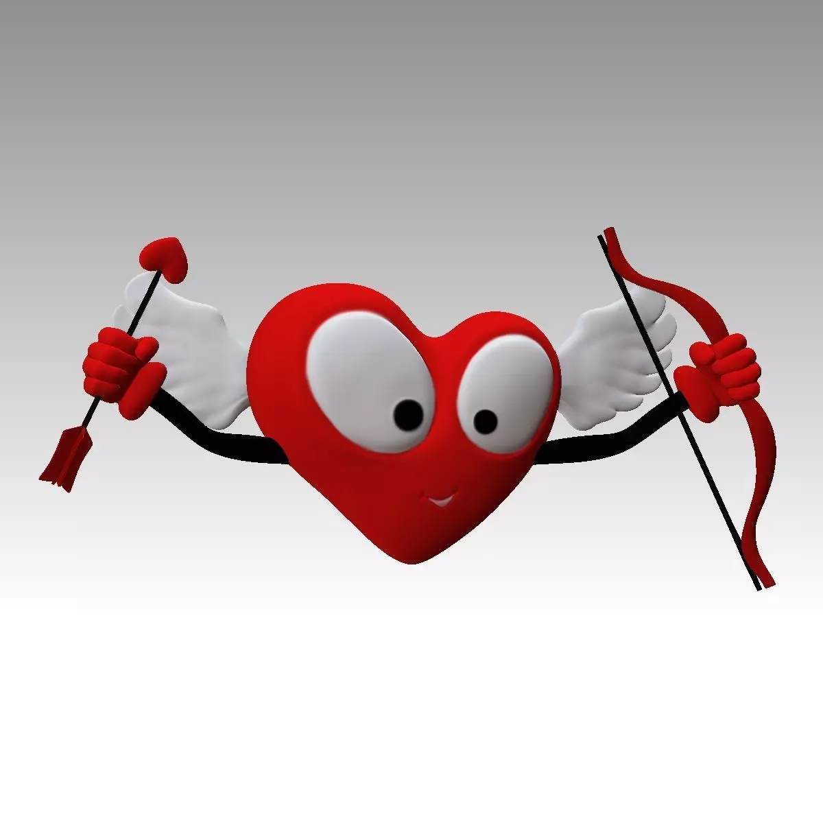 3D Printable Cupidon Heart 3D print model