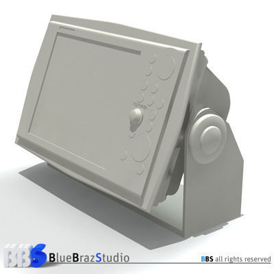 Automatic Identification System AIS 3D model_2