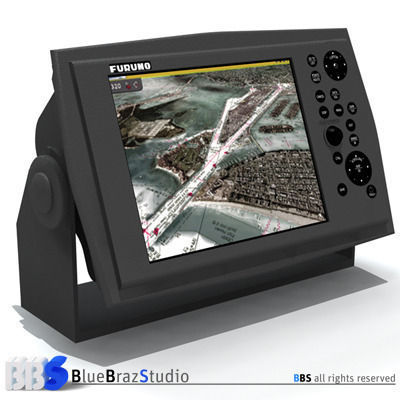 Automatic Identification System AIS 3D model_1