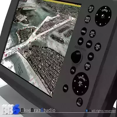 Automatic Identification System AIS 3D model