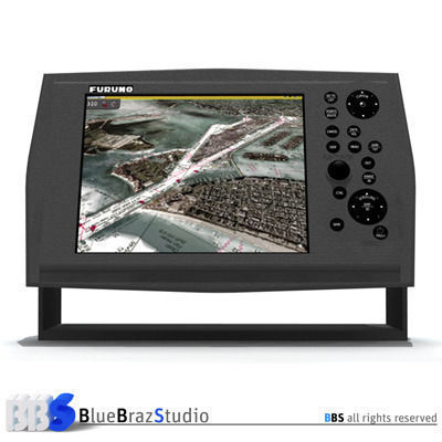 Automatic Identification System AIS 3D model_4