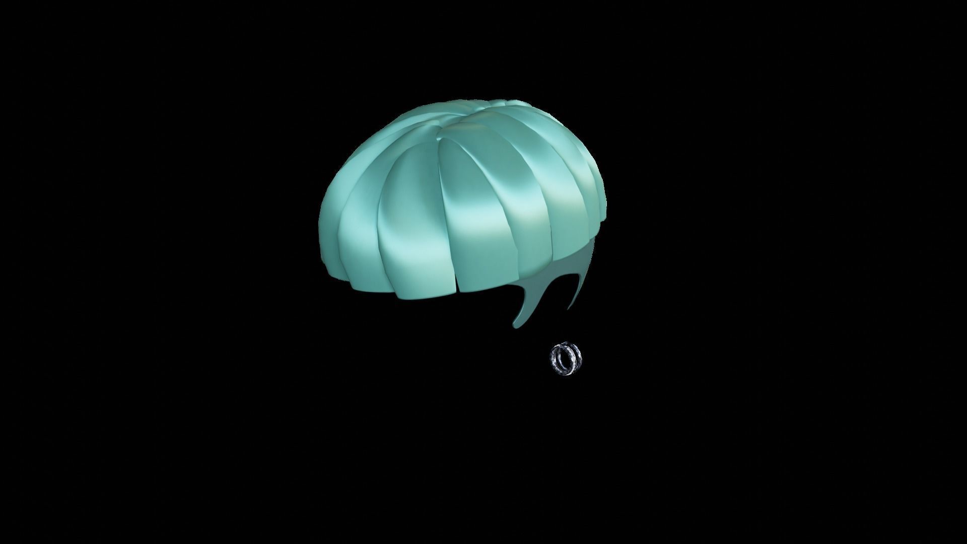 Base Stylized Haircuts 24-29 Low-poly 3D model_20