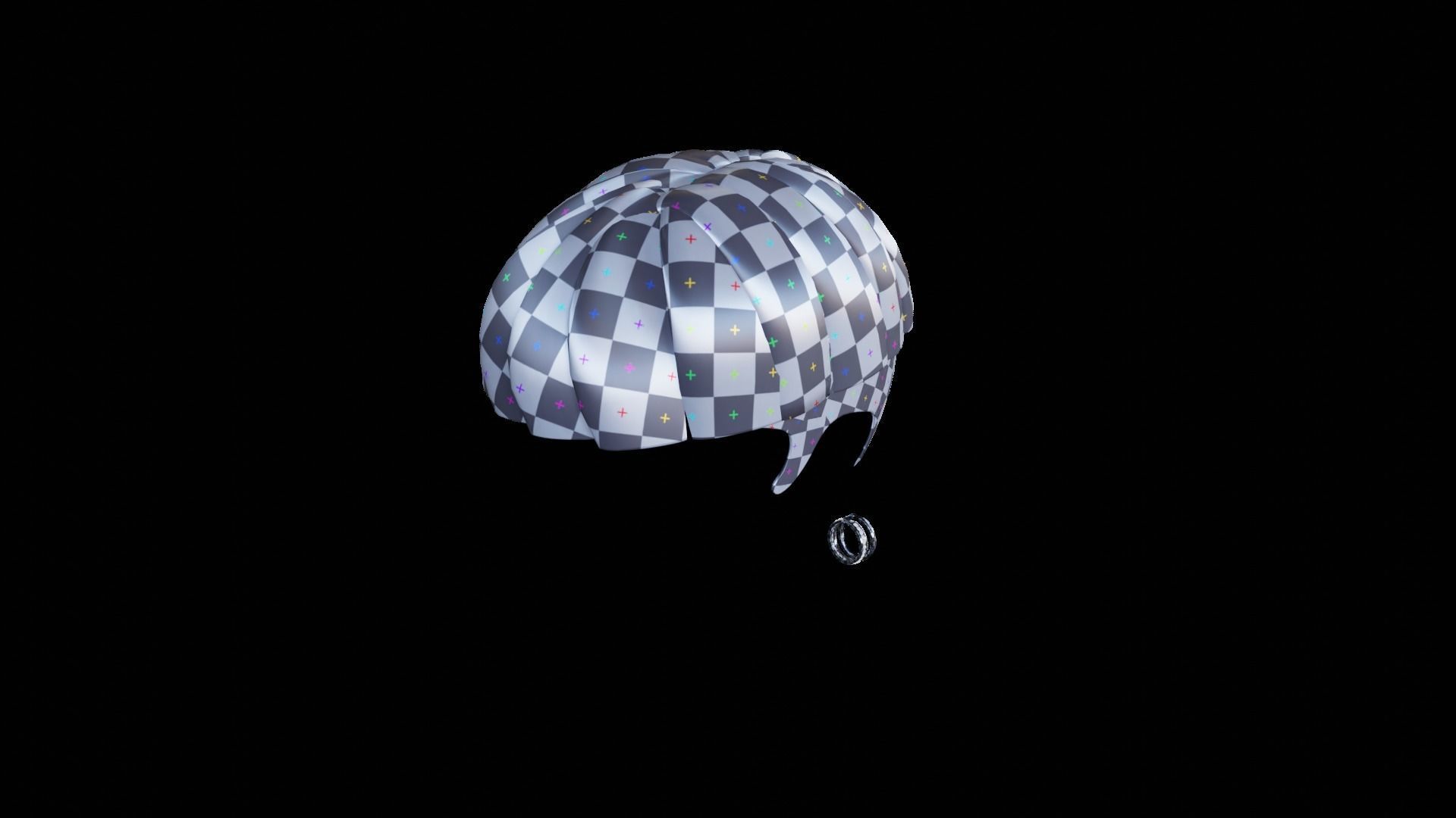 Base Stylized Haircuts 24-29 Low-poly 3D model_21