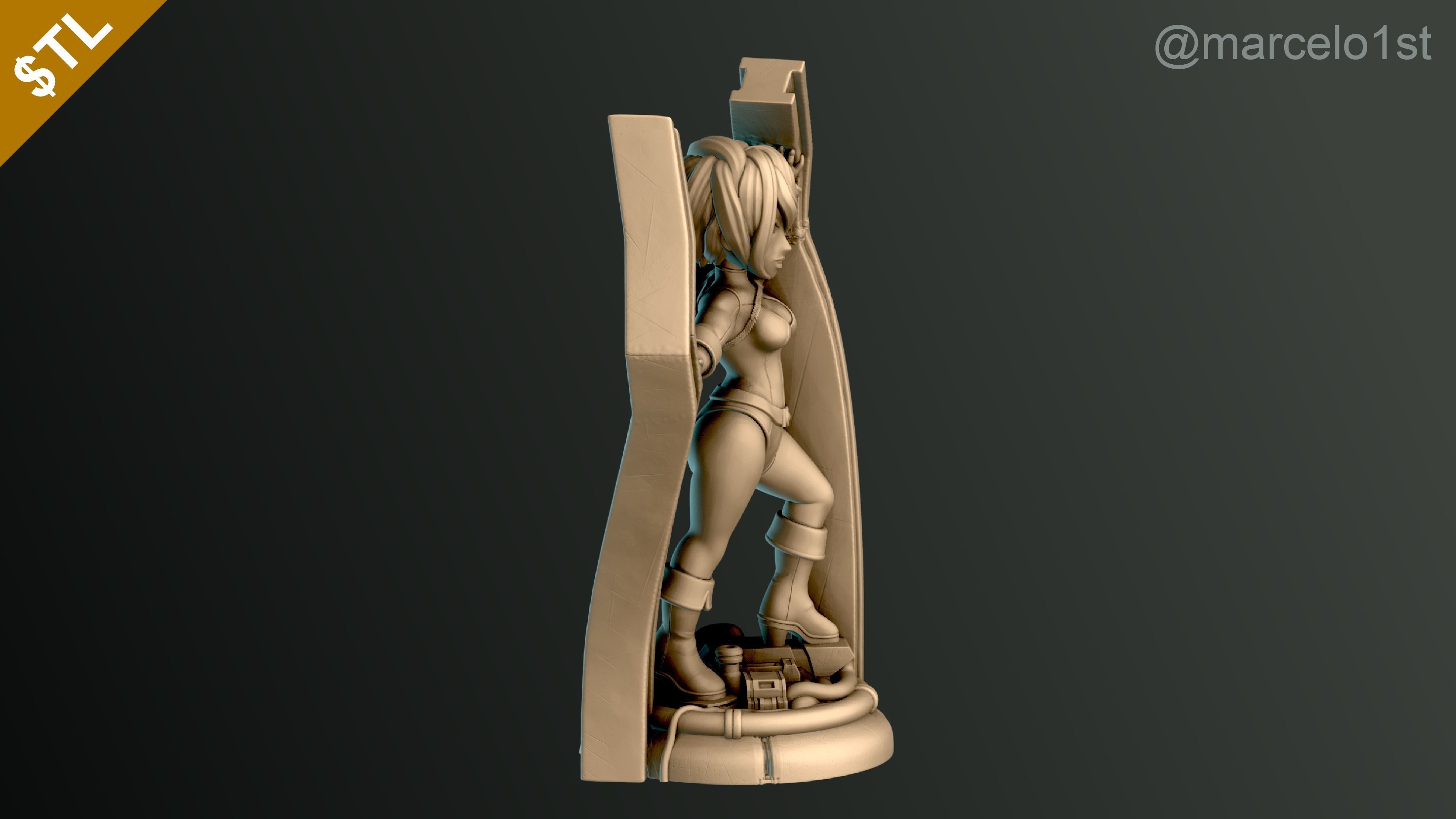 Power Girl - Kara Zor-El 3D print model_15