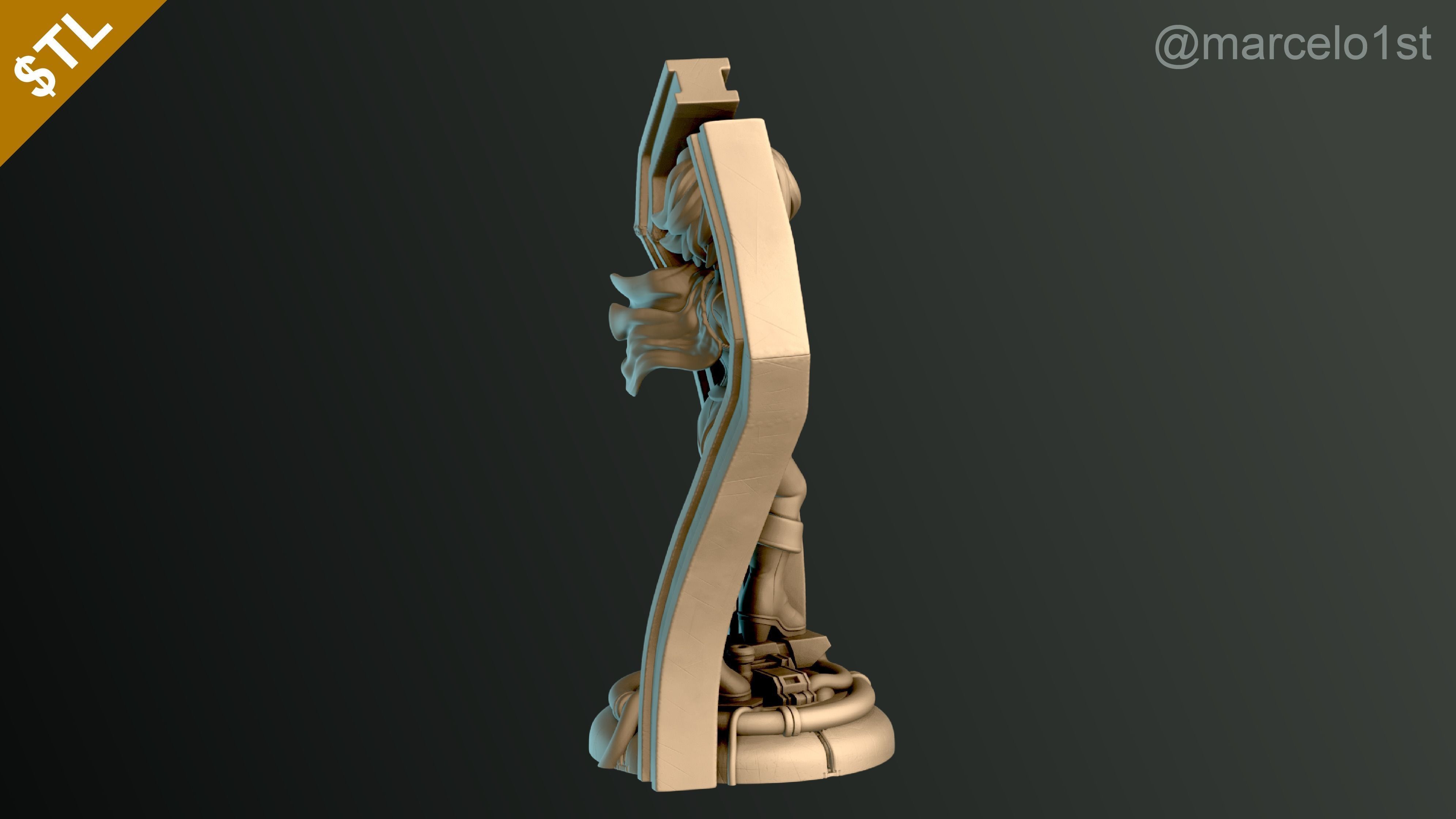 Power Girl - Kara Zor-El 3D print model_14