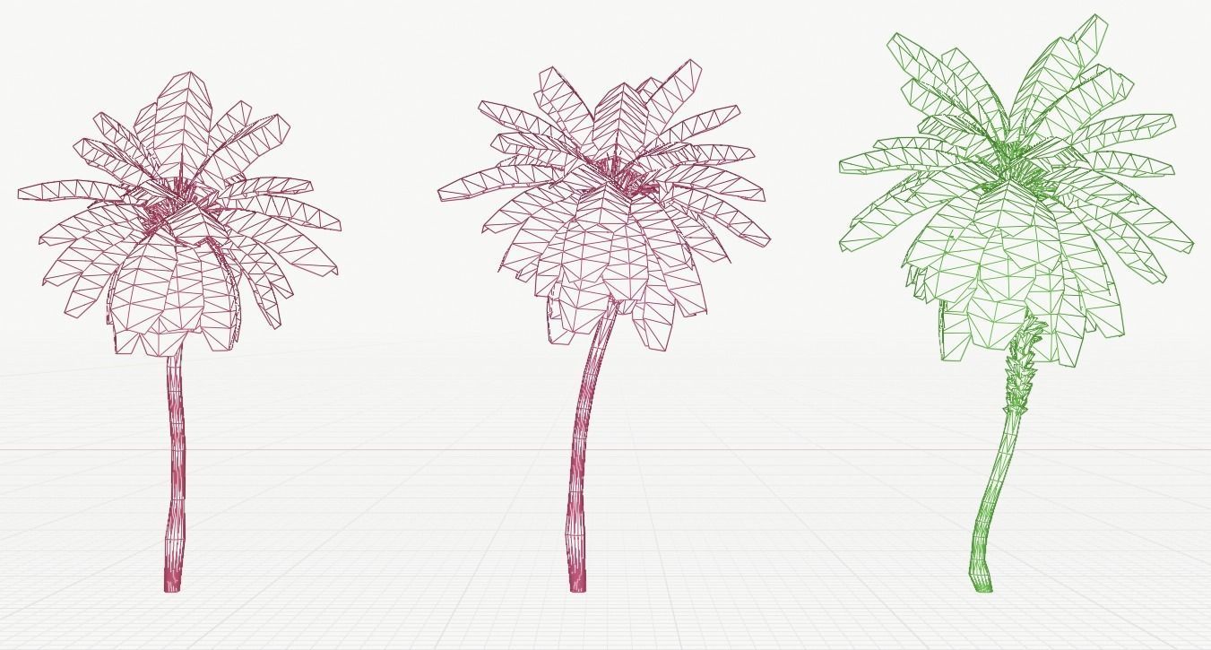 Ultimate Trees Pack Low-poly 3D model_10