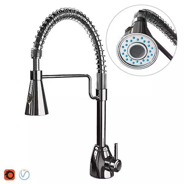 Kitchen faucet Free 3D model