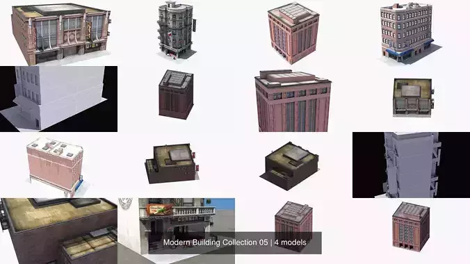 Modern Building Collection 05 
