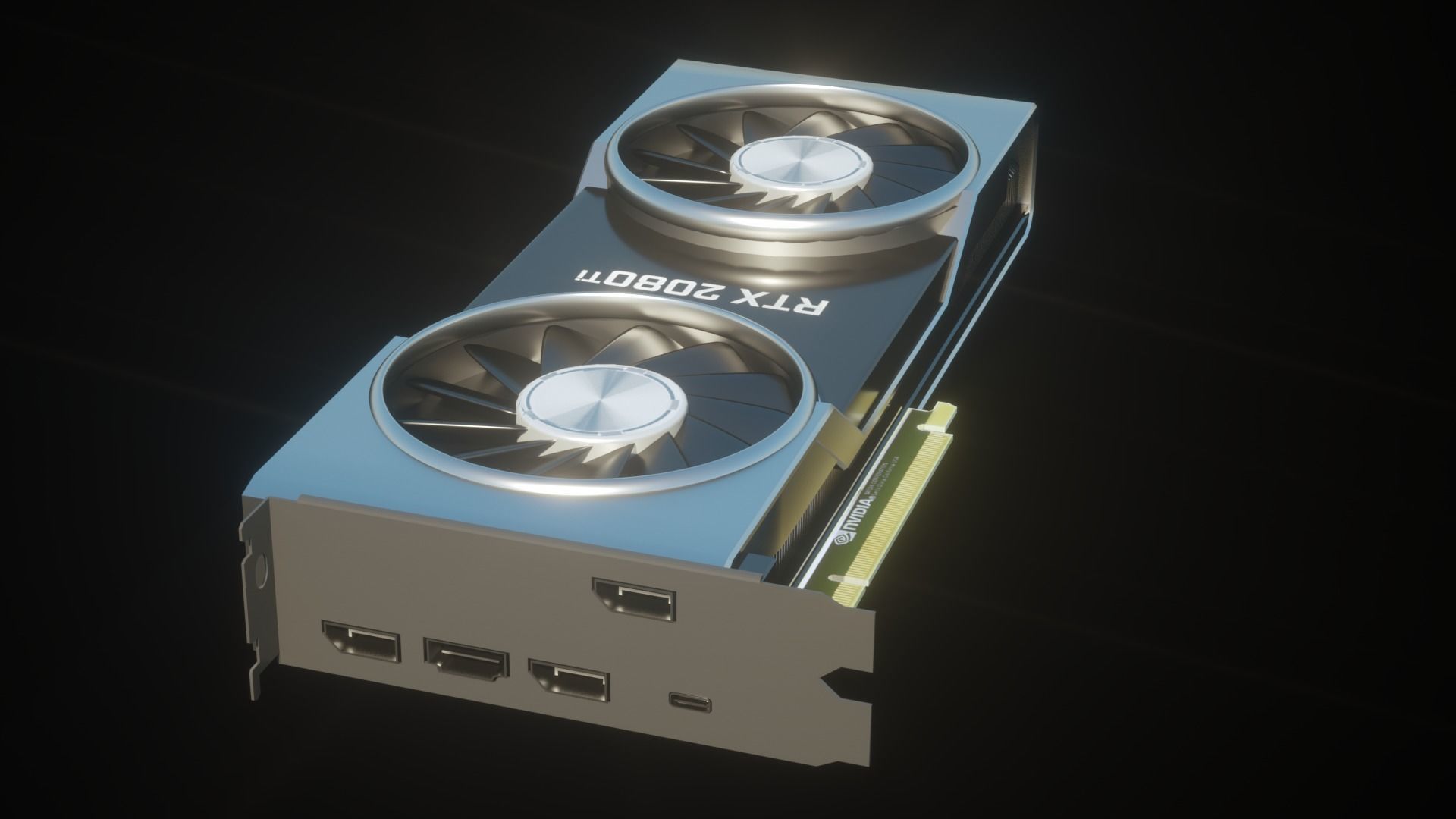 2080Ti Founders Edition 3D model_3