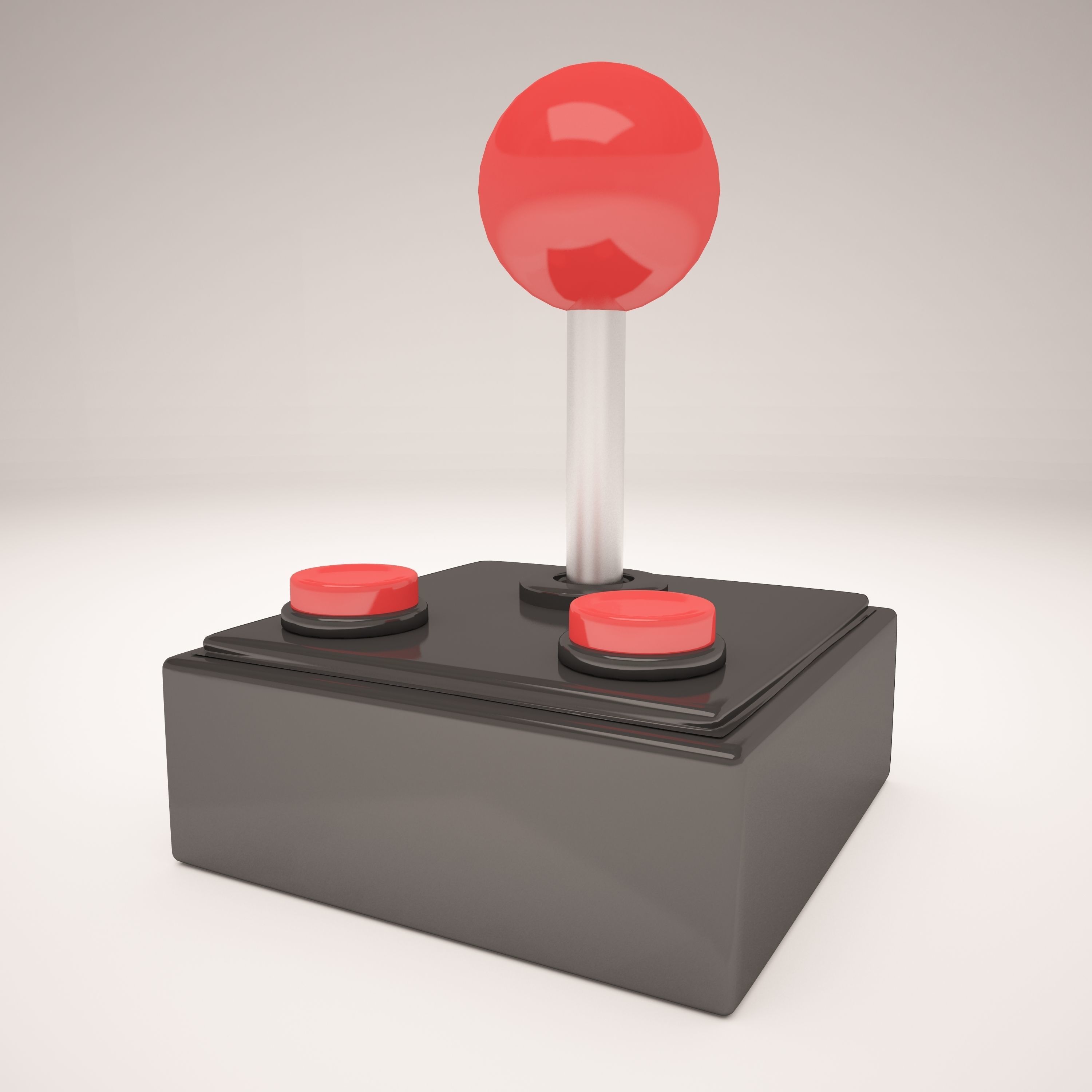 Joystik 3D model_1