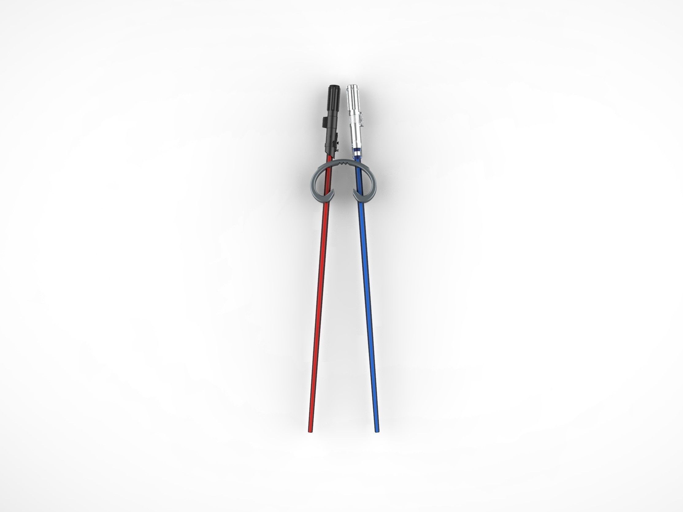 Lightsaber Chopsticks Starwars 3D print model_4