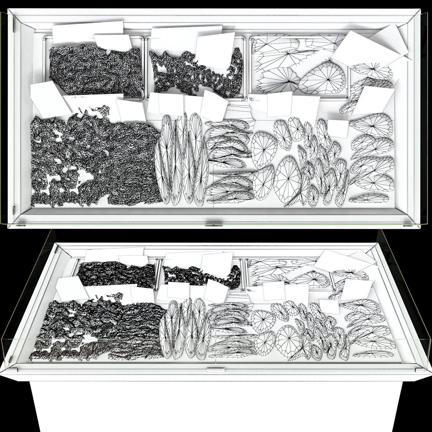 Seafood showcase 3 3D model_1