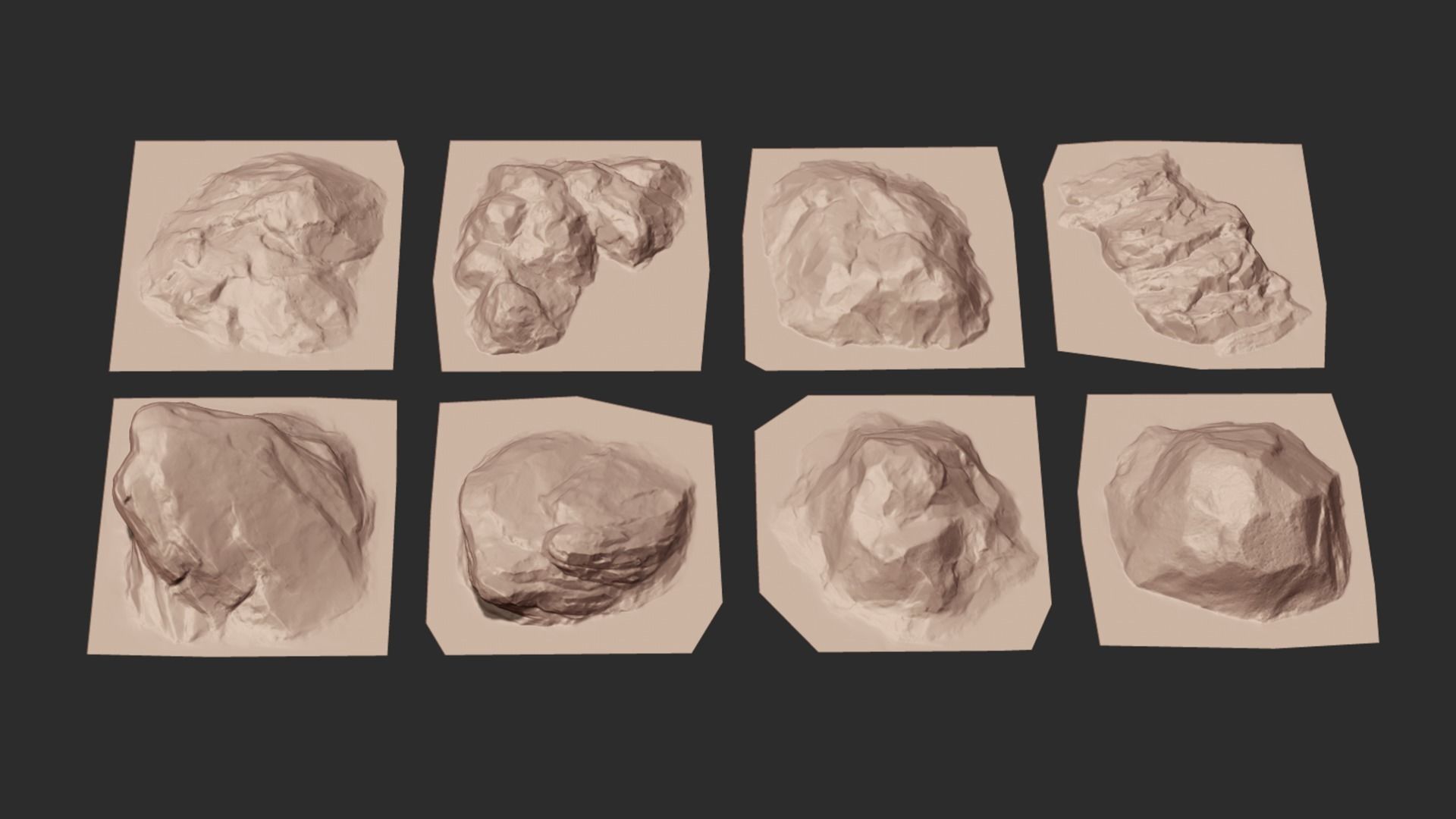 Ultimate Rock Pack Volume 1 3D model_4